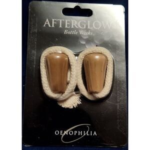 Oenophilia Afterglow Wine Bottle Wicks ceramic Convert Bottle into a Candle New